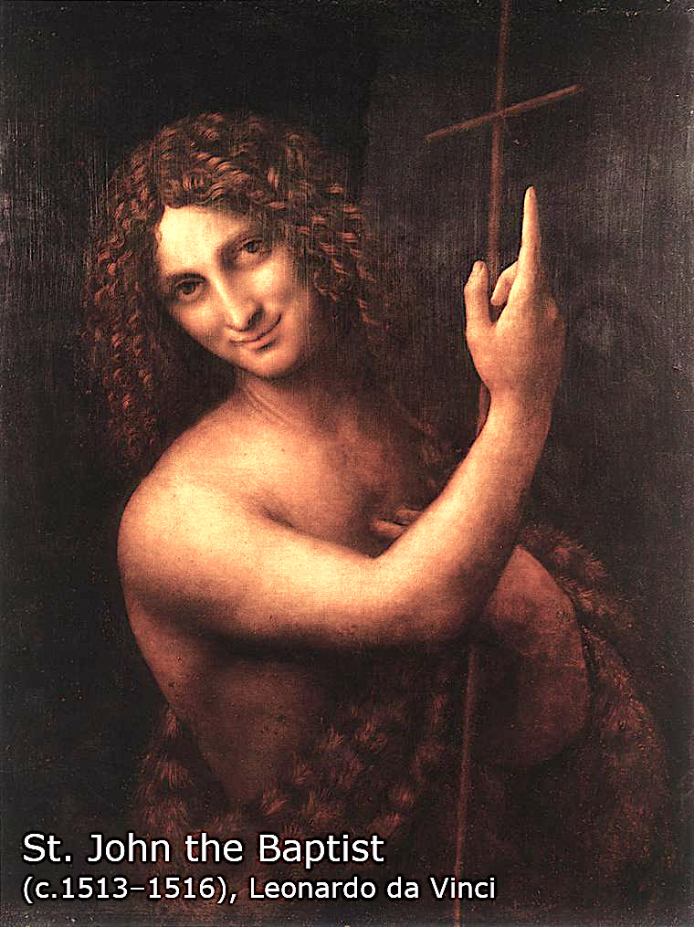 Leonardo da Vinci St John the Baptist